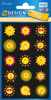 Naklejki Z-Design Neon Sticker Słońce Avery