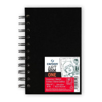 Szkicownik na spirali Artbook One 10,2x15,2cm 80k 100g  Canson