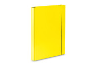 Teczka skrzydłowa z gumką Caribic A4 4cm VauPe żółta