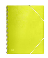 Album ofertowy na spirali A4/40k Oxford Urban przejrzysty mix 400147014