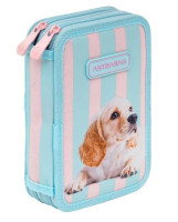 Piórnik podwójny z wyposażeniem ASTRABAG Puppy Line AC21 503026063