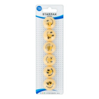Magnes 30mm (6szt) kol mix Starpak