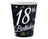 Kubeczki papierowe B&C 18 Birthday 6szt KP-18BD GoDan