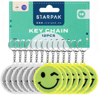 Brelok odblaskowy Emotikony 517217 Starpak