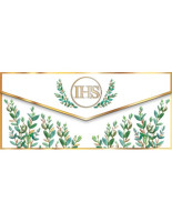 Koperta Komunia IHS Liście Henry