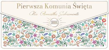 Koperta Komunia Wianuszek kolorowy Henry