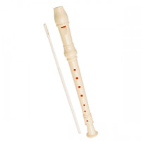 Flet plastikowy prosty 8 otworów 1/100 133873 Starpak