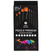 Pędzle premium 8szt Kidea PPR8KA Derform