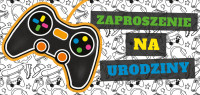 Zaproszenie na urodziny Pad kpl. 5 szt. Henry