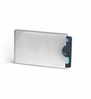 Etui ochronne na kartę magnetyczną RFID Secure Durable 10szt. srebrne
