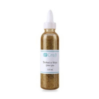 Brokat w kleju 120ml Gold DPBK-001 Dalprint