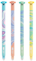 Długopis wymazywalny Pastel Twist (uszaki) 0,5mm niebieski