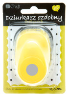 Dziurkacz ozdobny 2,2 cm Koło JCDZ-110-115 dpCraft