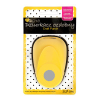 Dziurkacz ozdobny 3,7 cm Kółko z falbanką JCDZ-115-109 dpCraft