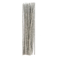 Druciki kreatywne SREBRNE 30cm (25szt) KSDR-031 Dalprint