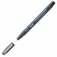 Cienkopis Pointliner 0.3 czarny S20P-3A Pentel