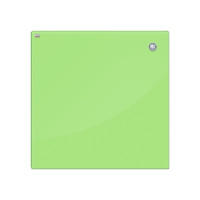 Szklana tablica magnetyczna 45x45, zielona 2x3